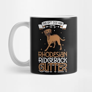 Rhodesian Ridgeback glitter Mug